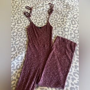 Pink lulus jumpsuit
